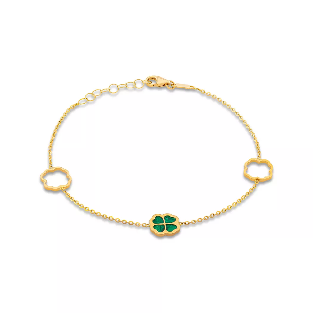 L' Atelier Gold 18 Karat by Manor - Armband, 18cm, Gelbgold 8