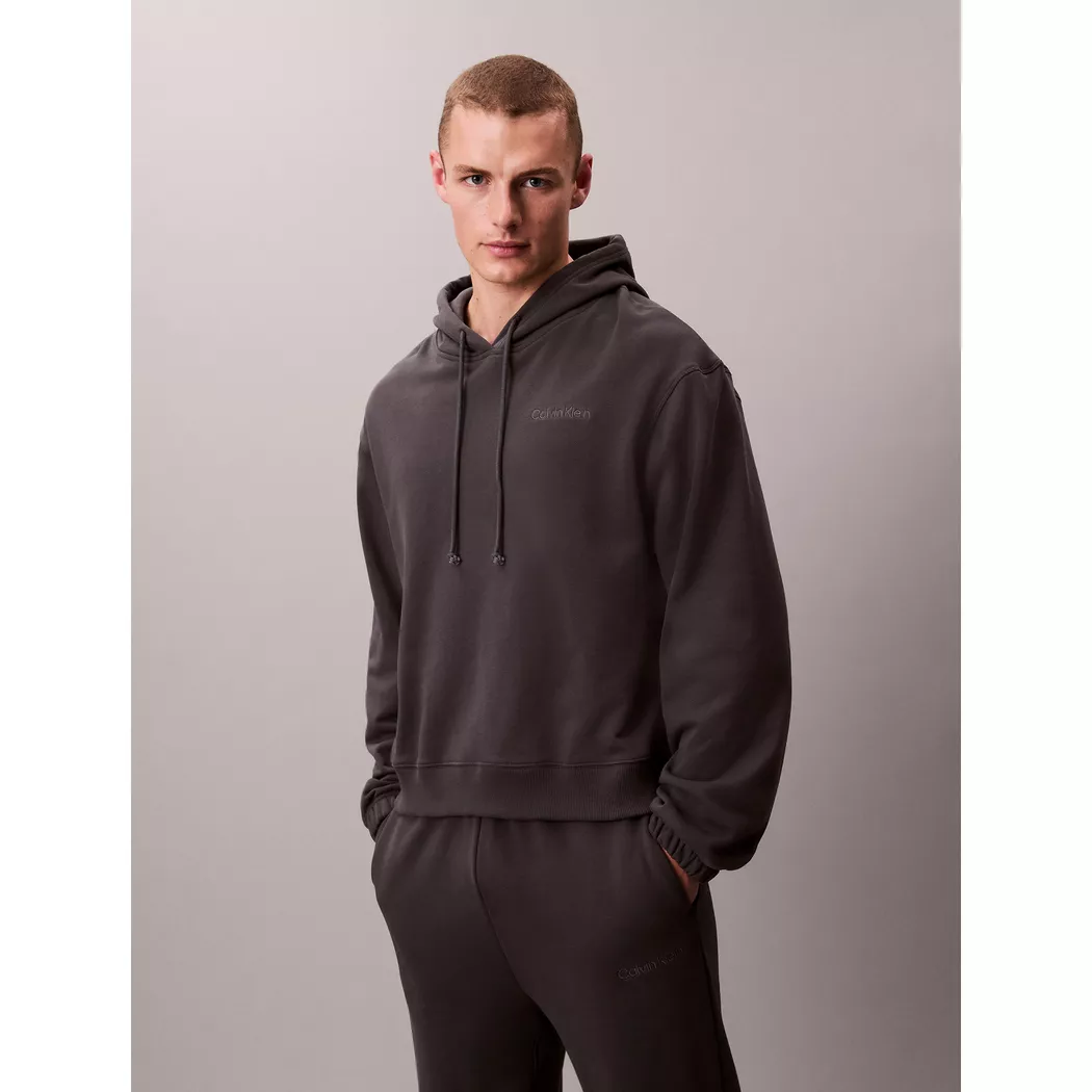 Calvin Klein - Hoodie, für Herren, Dunkelgrau, Größe L