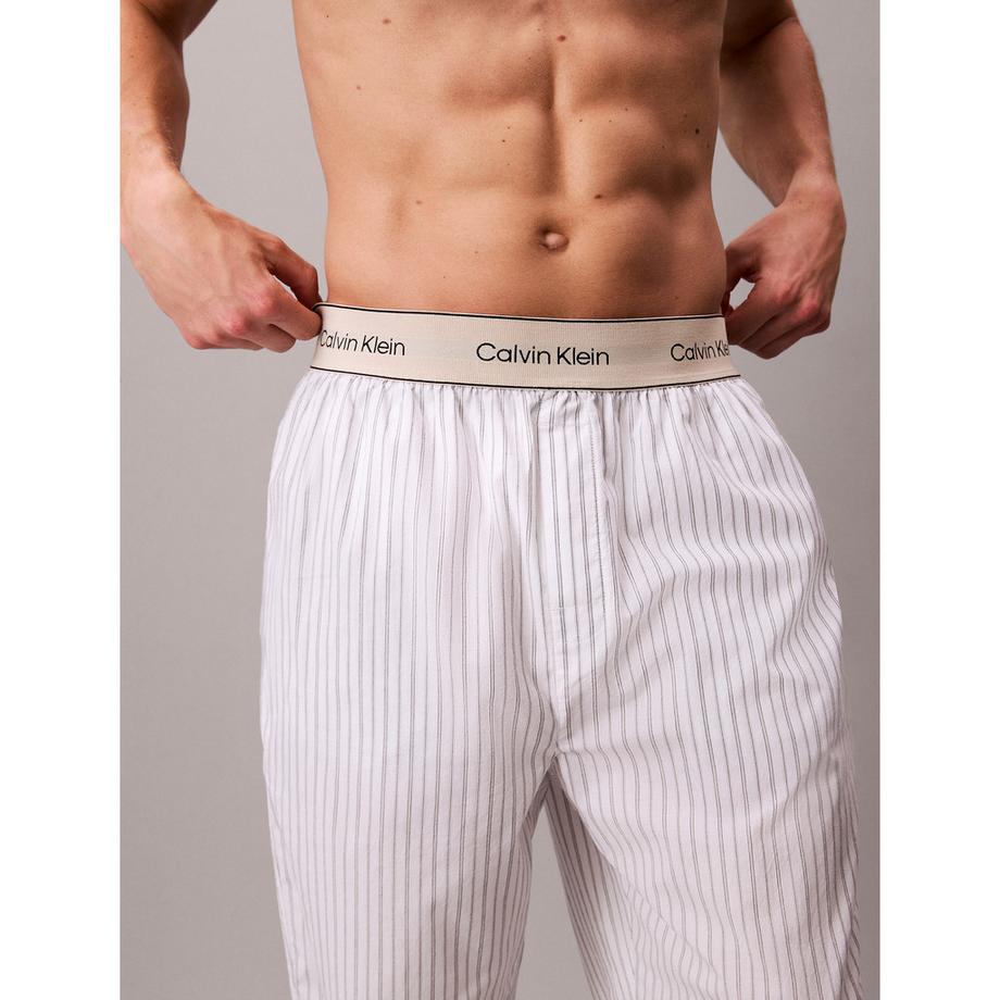 Calvin Klein Gestreifte Pyjamahose  