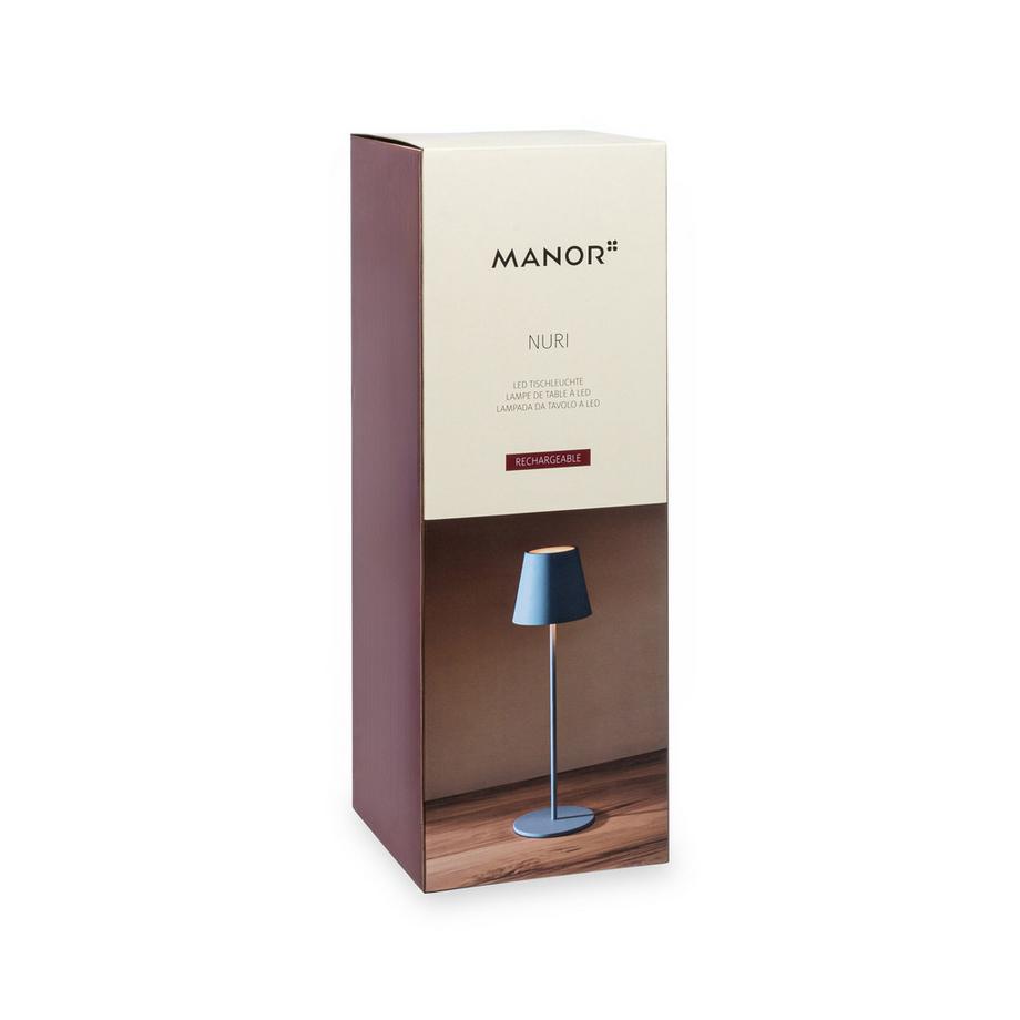 Manor Home Lampe de table Nuri 
