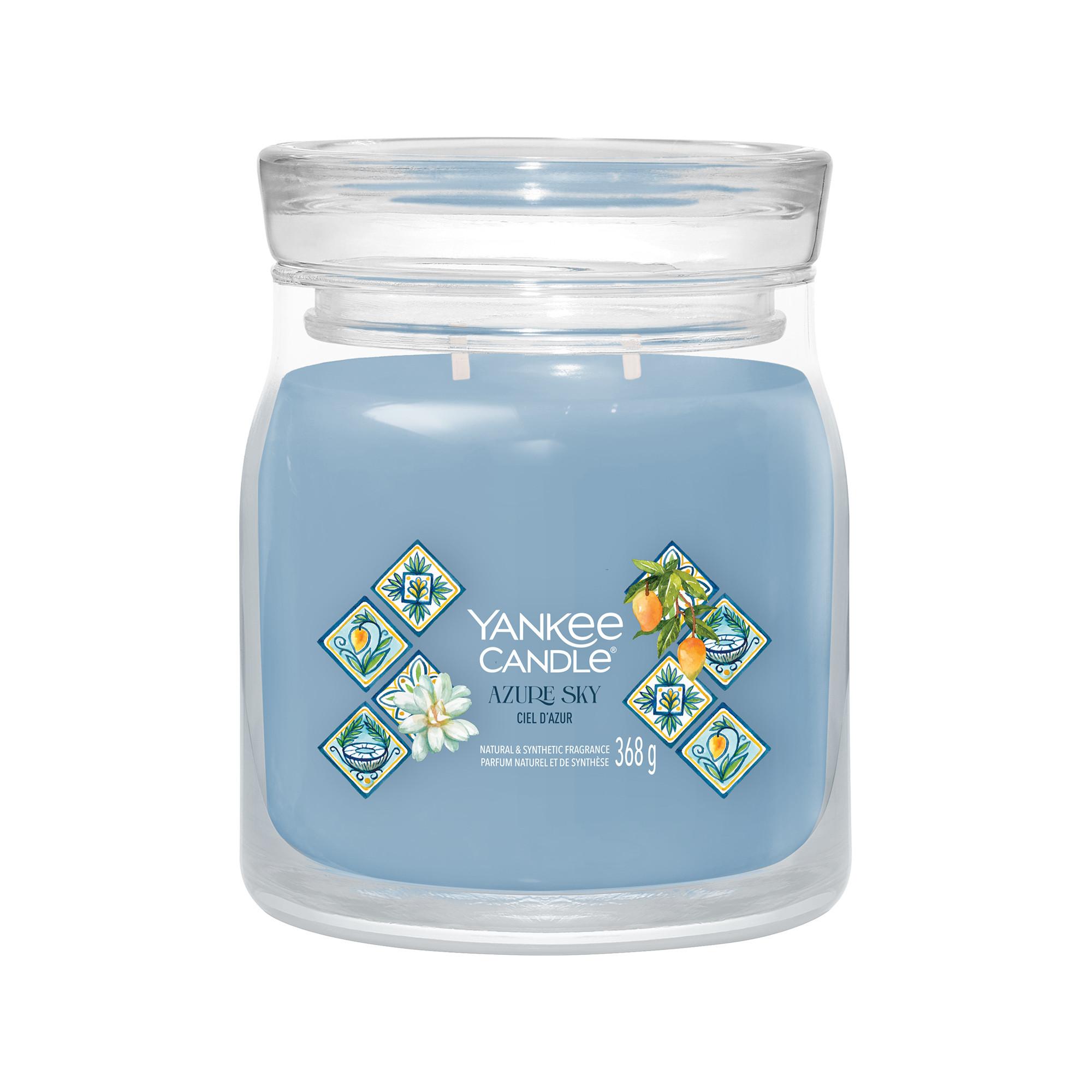 Yankee Candle Signature Bougie parfumée en verre Lemon Gelato 