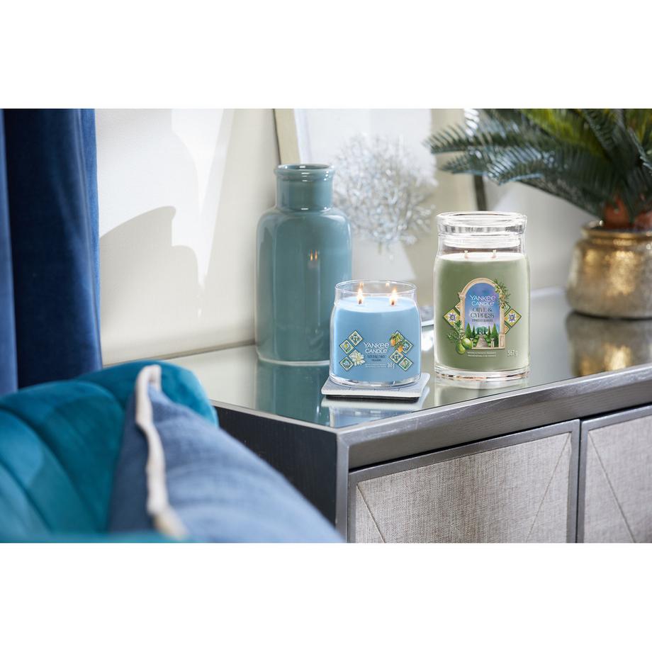 Yankee Candle Signature Candela profumata in vetro Azure Sky 