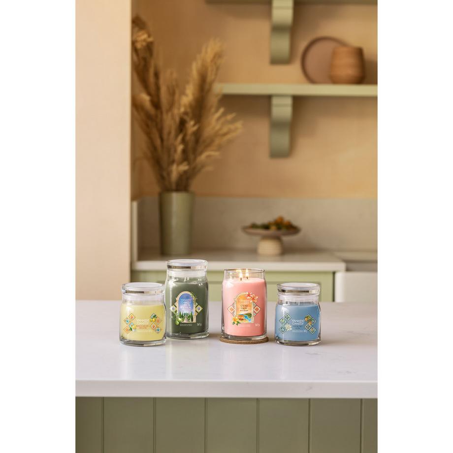Yankee Candle Signature Candela profumata in vetro Azure Sky 