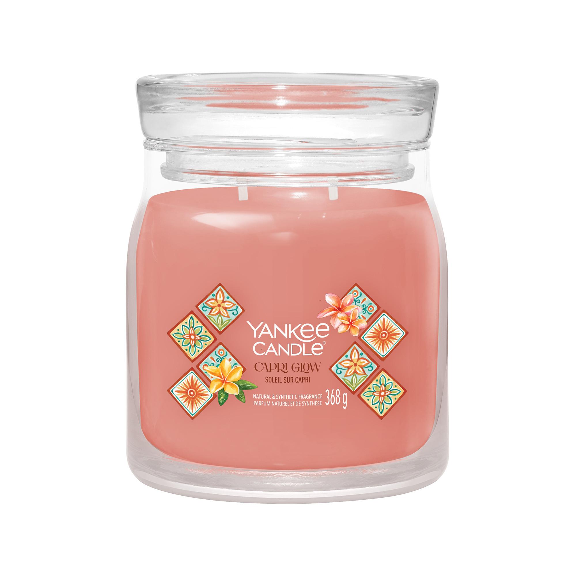 Yankee Candle Signature Duftkerze im Glas Capri Glow 