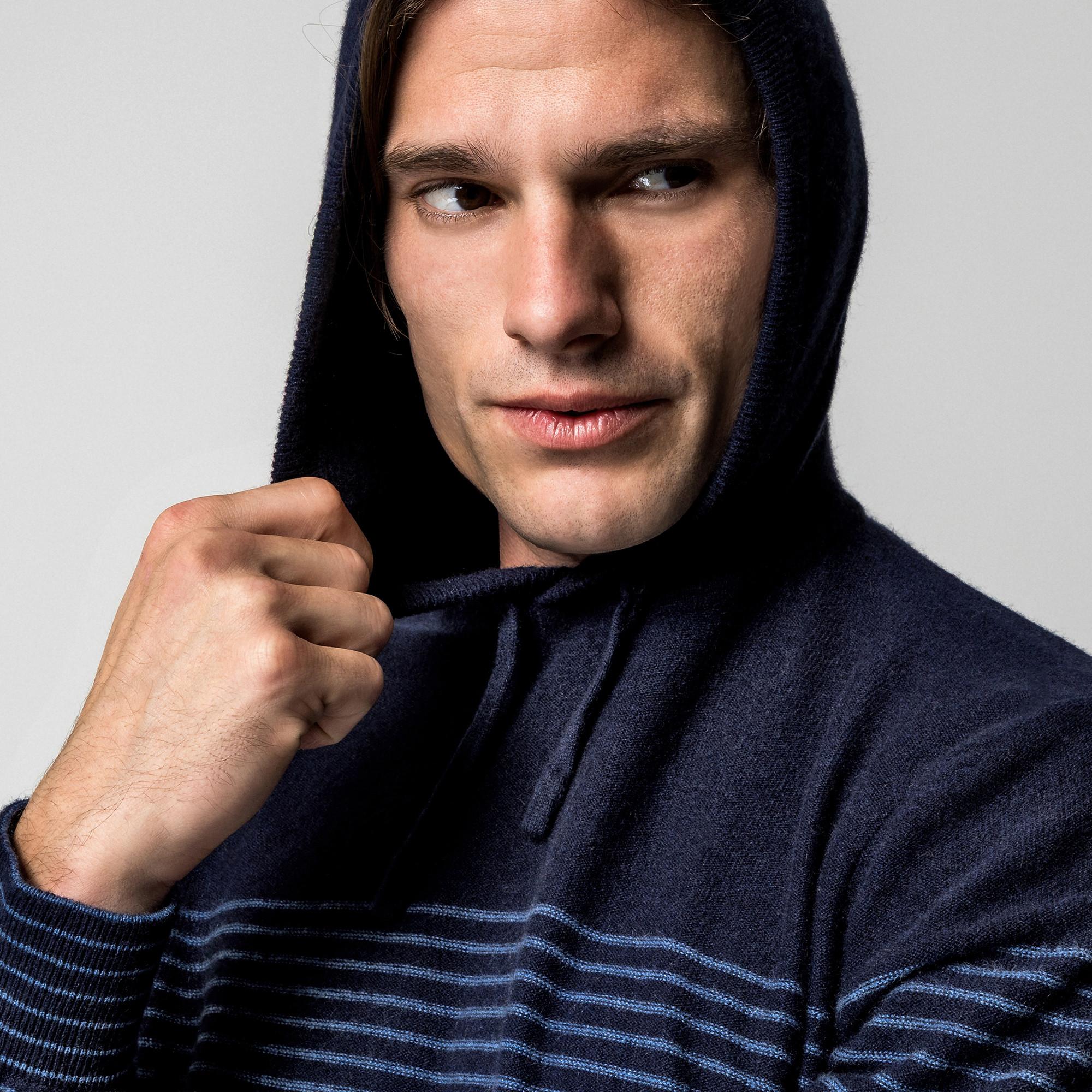 Manor Man Hoodie Rigato Cashmere  