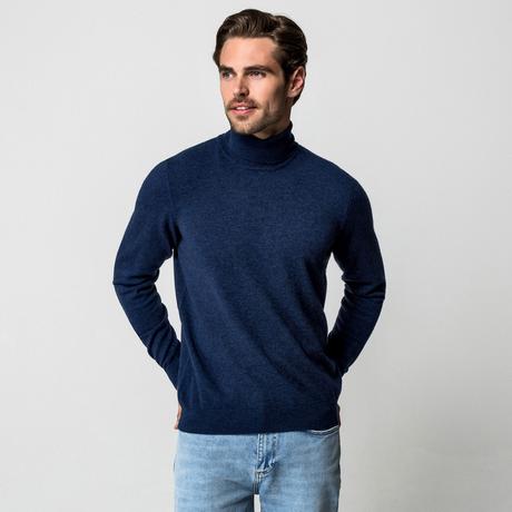 Manor Man Blend Pull Col Roulé  