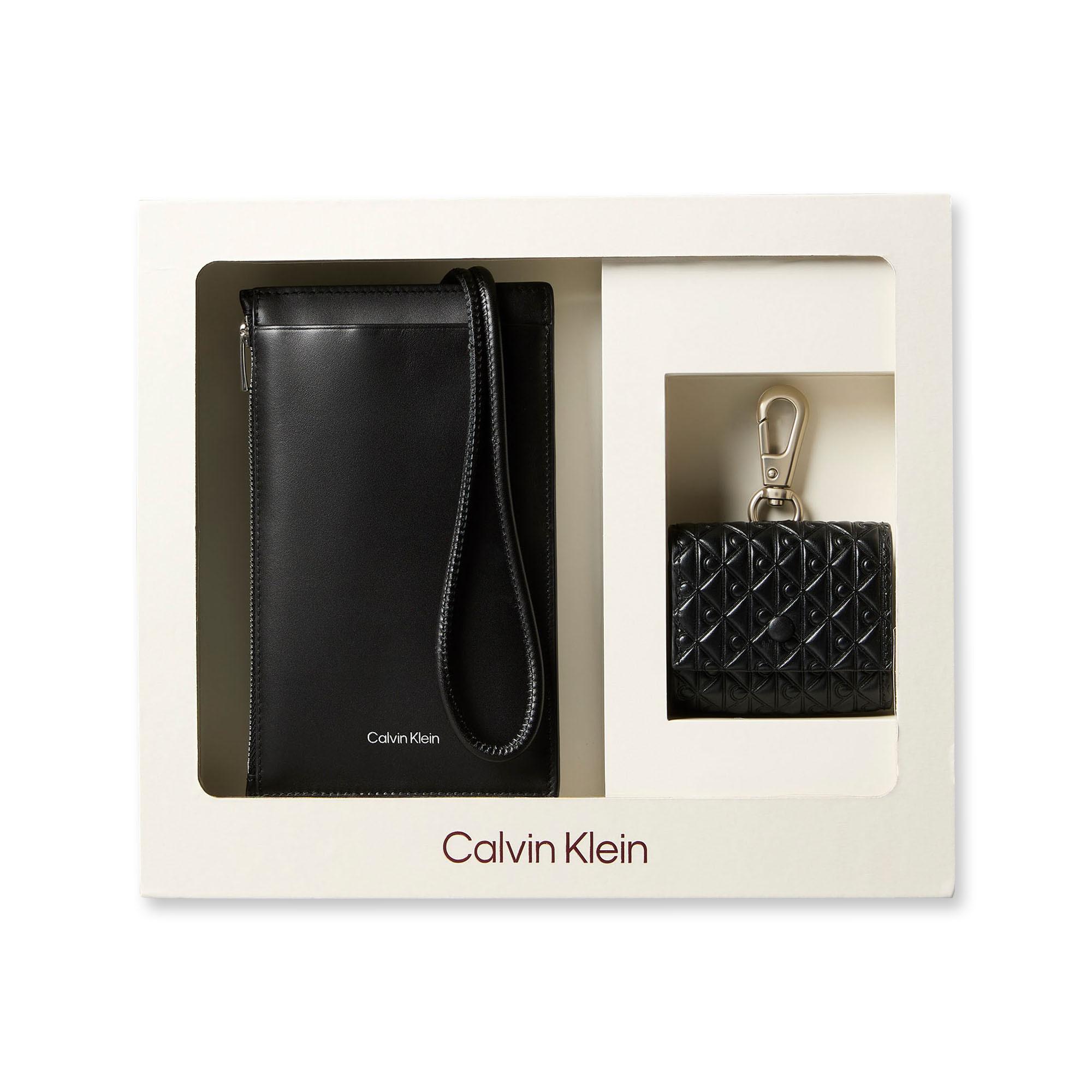 Calvin Klein Pochette Telefono e Portachiavi Set Regalo  