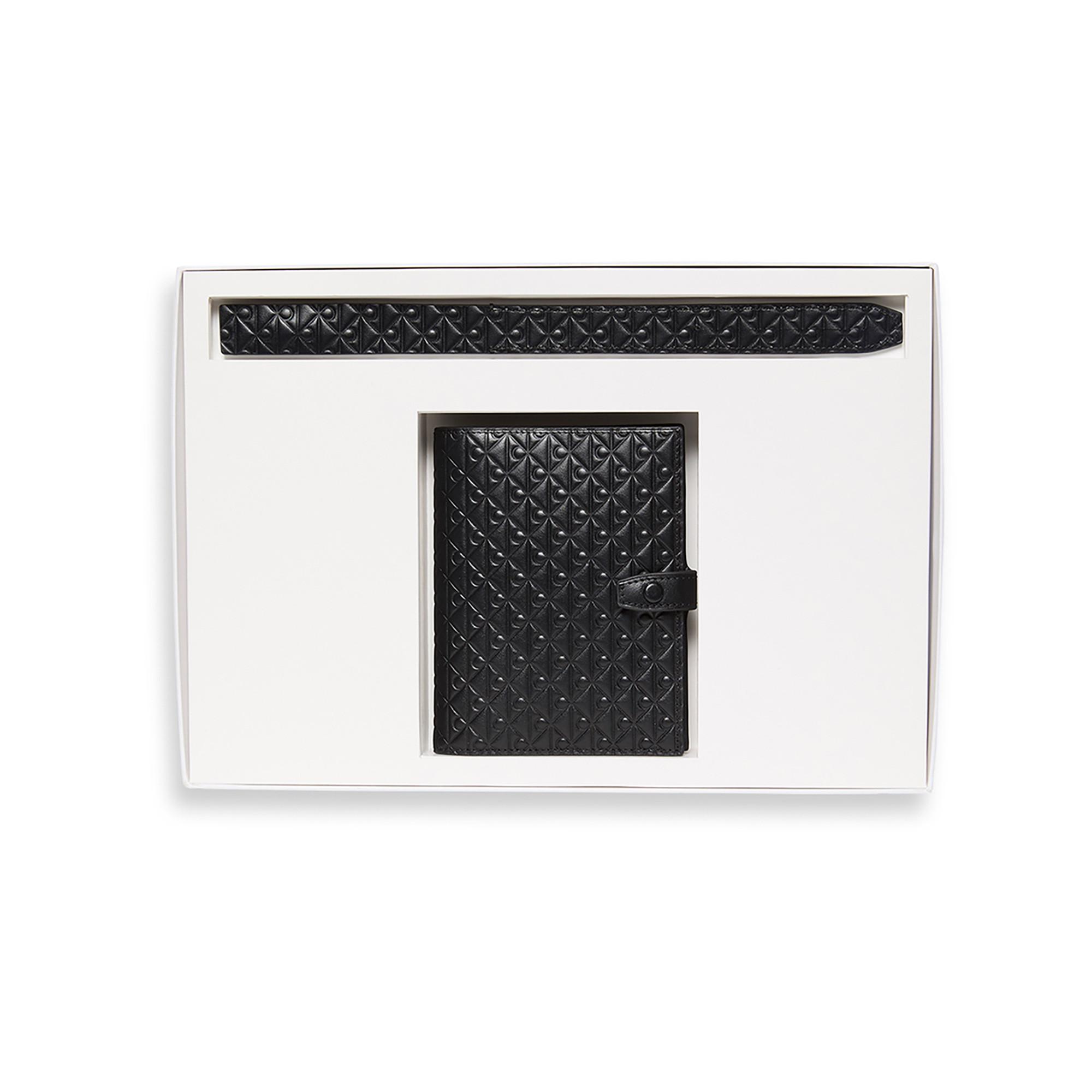 Calvin Klein Set Regalo Porta Passaporto Etichetta Bagaglio  