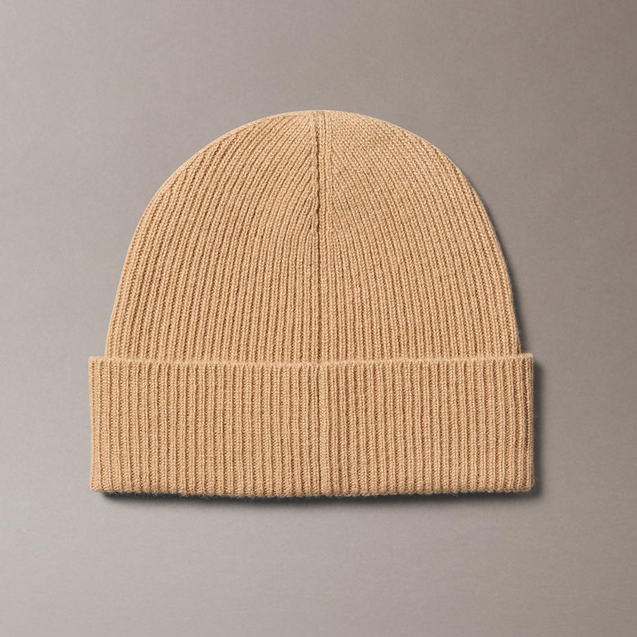 Calvin Klein Emblem Kaschmir Beanie  
