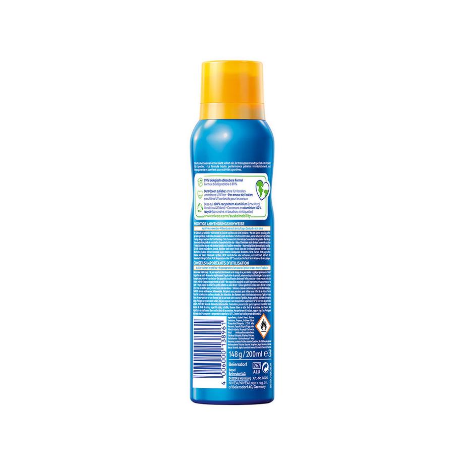 NIVEA SUN  Protect & Dry Touch Sport nebbia spray SPF 50 