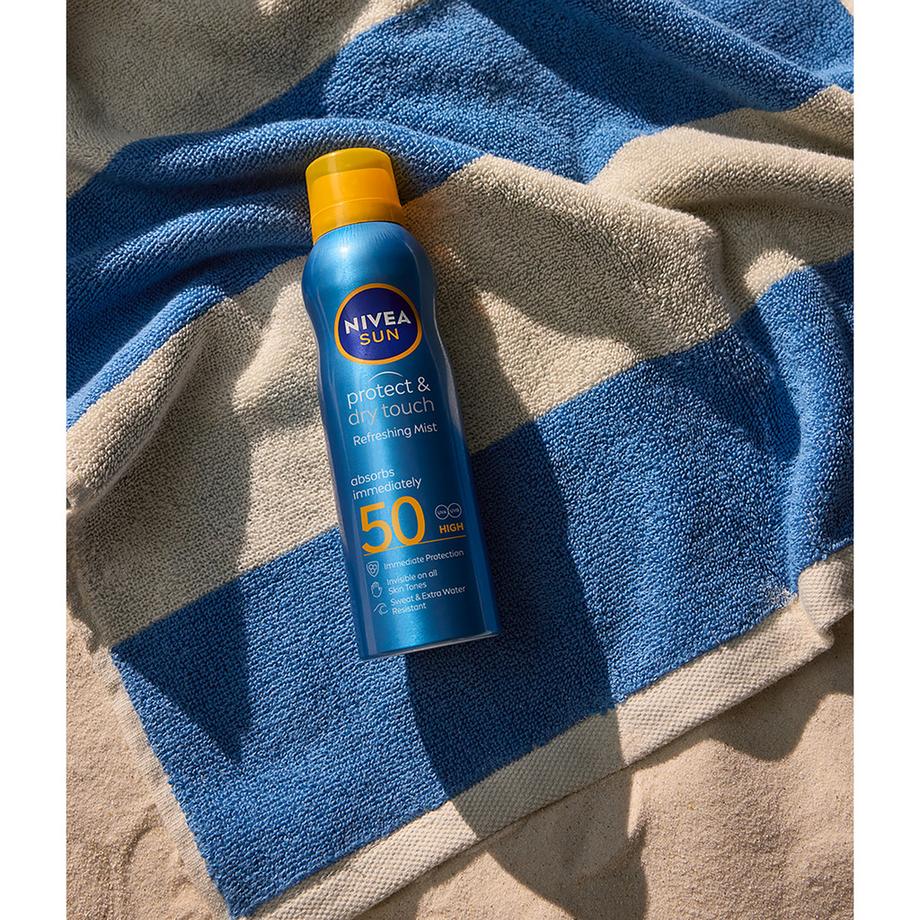 NIVEA SUN  Protect & Dry Touch Sport nebbia spray SPF 50 