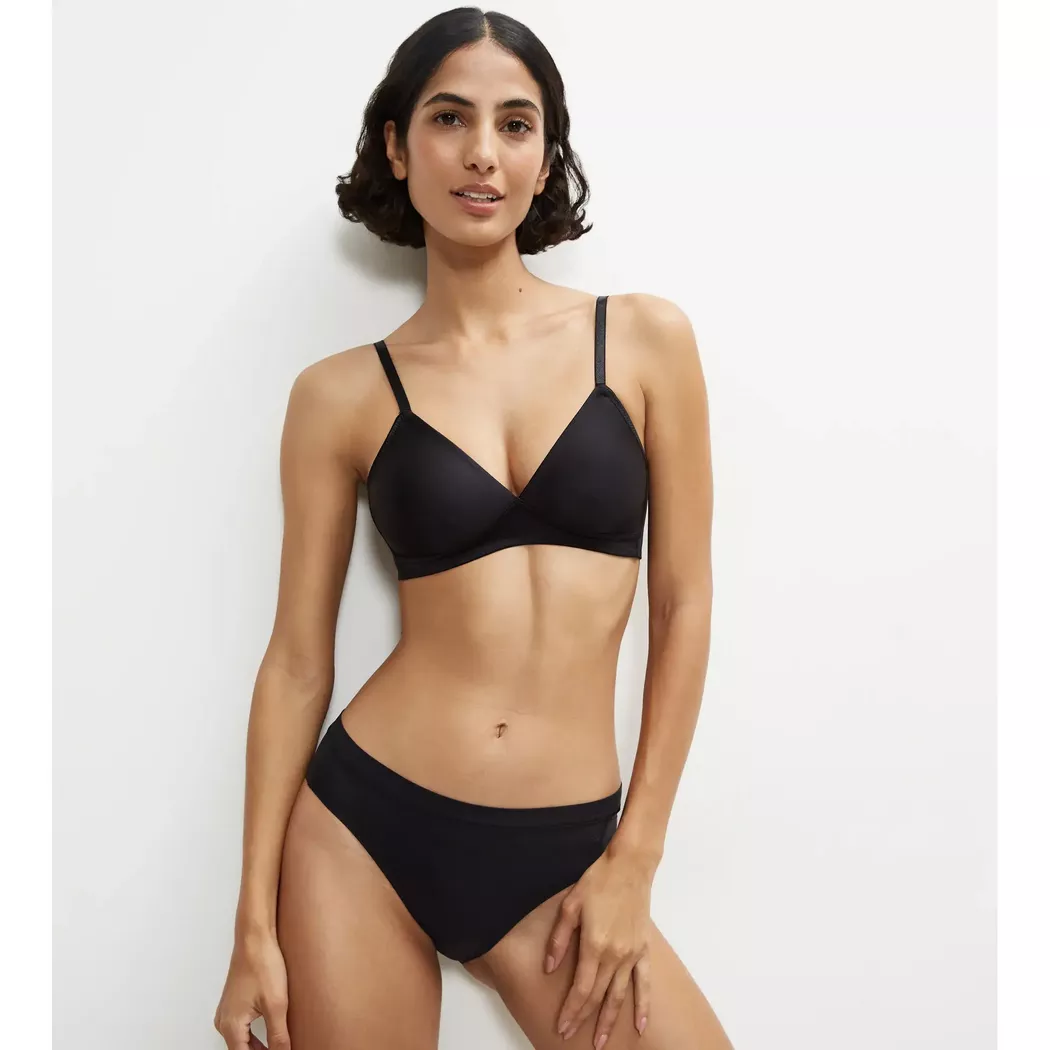 Triumph - Bügelloser BH, wattiert, für Damen, Black, Größe 75C
