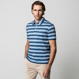 Manor Man Gestreiftes Polo Shirt  