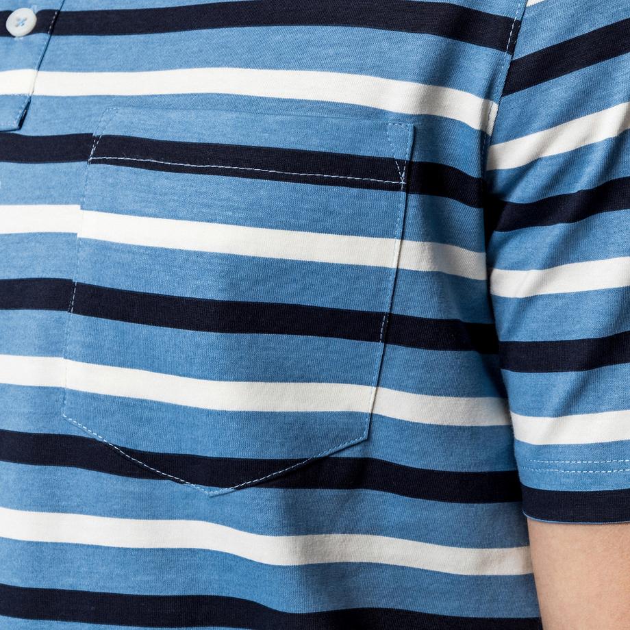 Manor Man Polo Rayé  