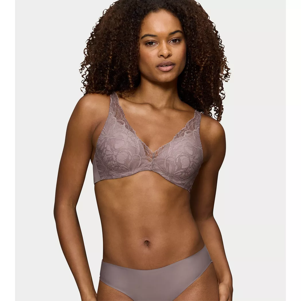 Triumph - Bügel-BH, wattiert, für Damen, Grau, Größe 75D