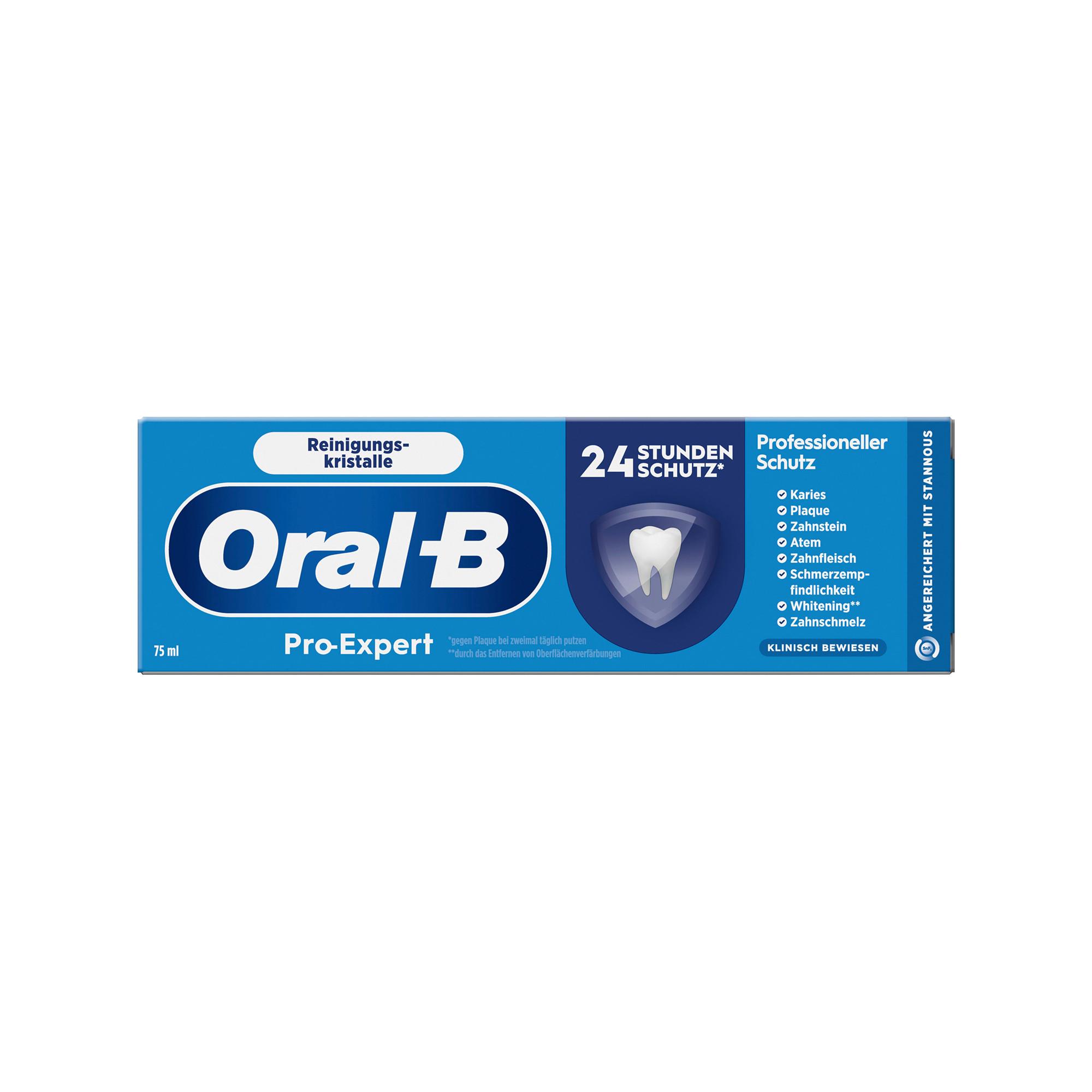 Oral-B  Pro-Expert Dentifrice de protection professionnelle avec cristaux nettoyants 