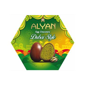 Alyan Œufs de Pâques en chocolat Dubai Style	