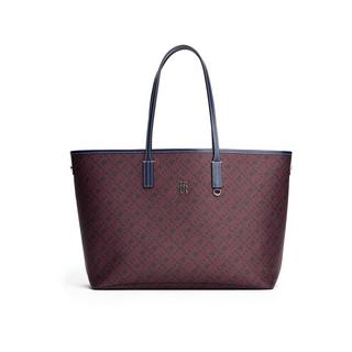 TOMMY HILFIGER TH Monoplay Leather Tote Bag  