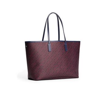 TOMMY HILFIGER TH Monoplay Leather Tote Bag  