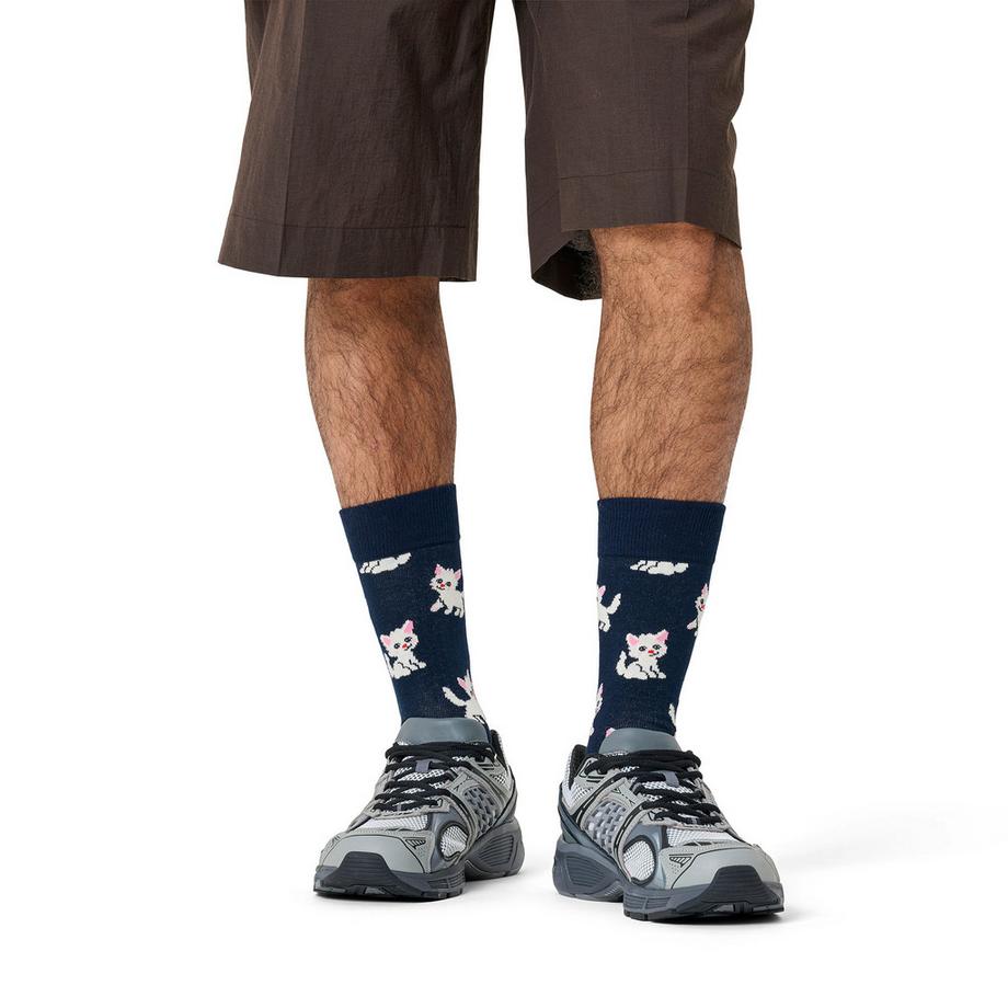 Happy Socks Chaussettes Motif Chatons  
