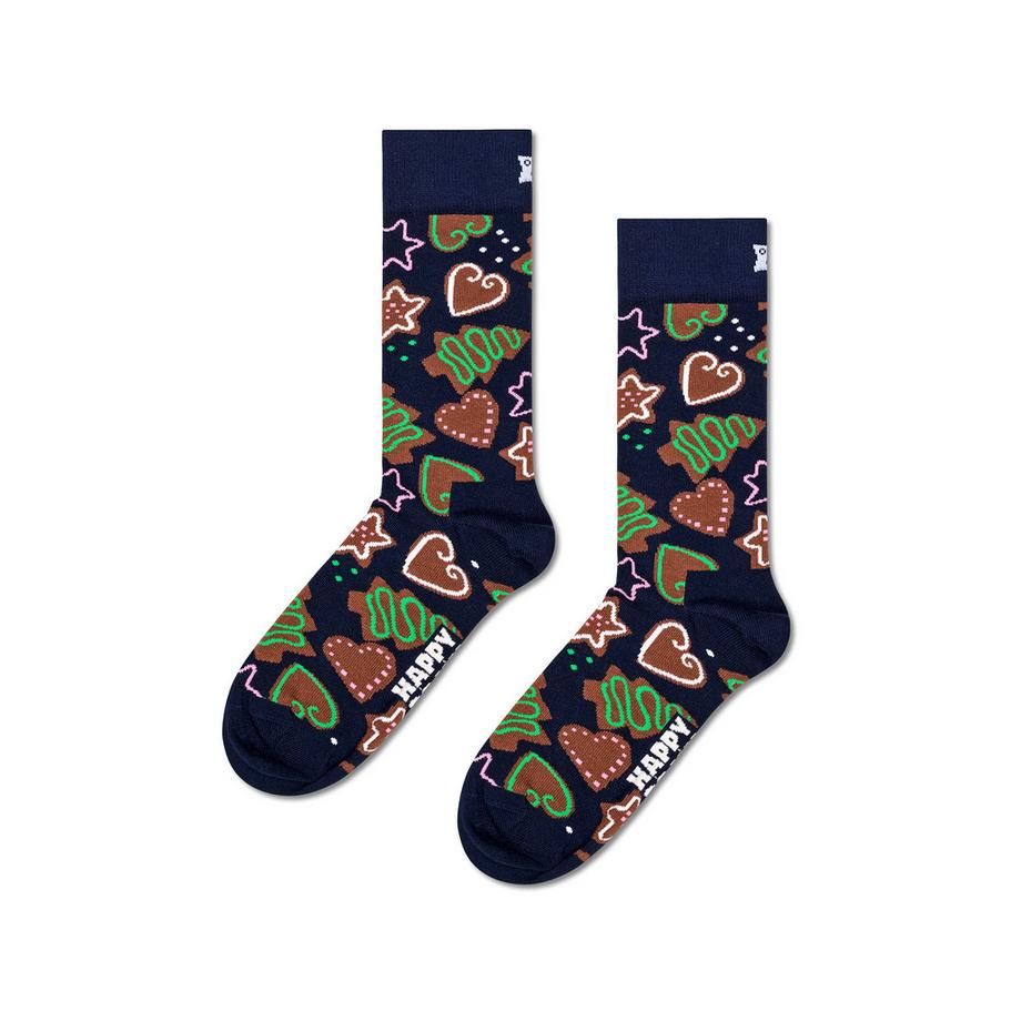 Happy Socks Chaussettes Coffret Cadeau Cœur Pain d'Épices  