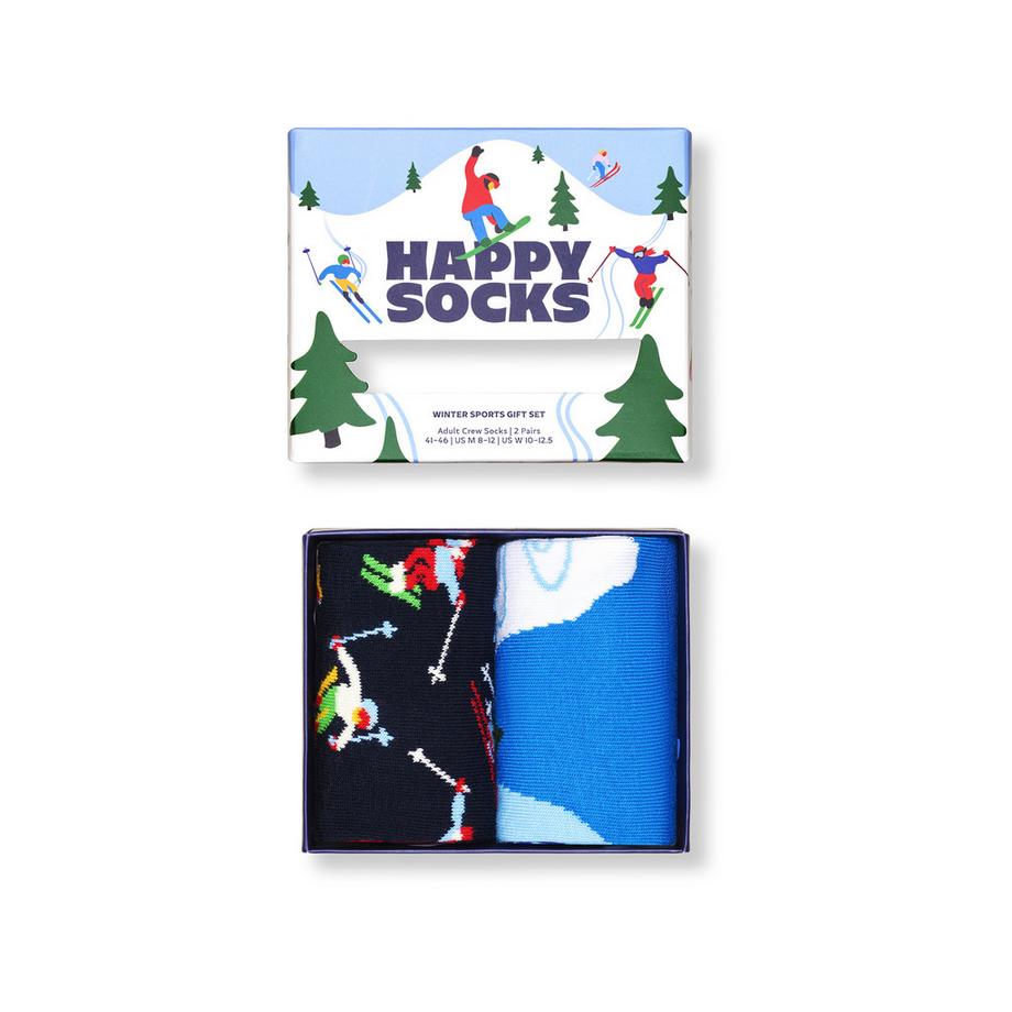 Happy Socks Winter Sports Socken Geschenkset 2er-Pack  