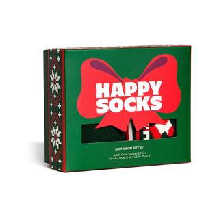 Happy Socks Knit And Bow Socken Geschenkset  