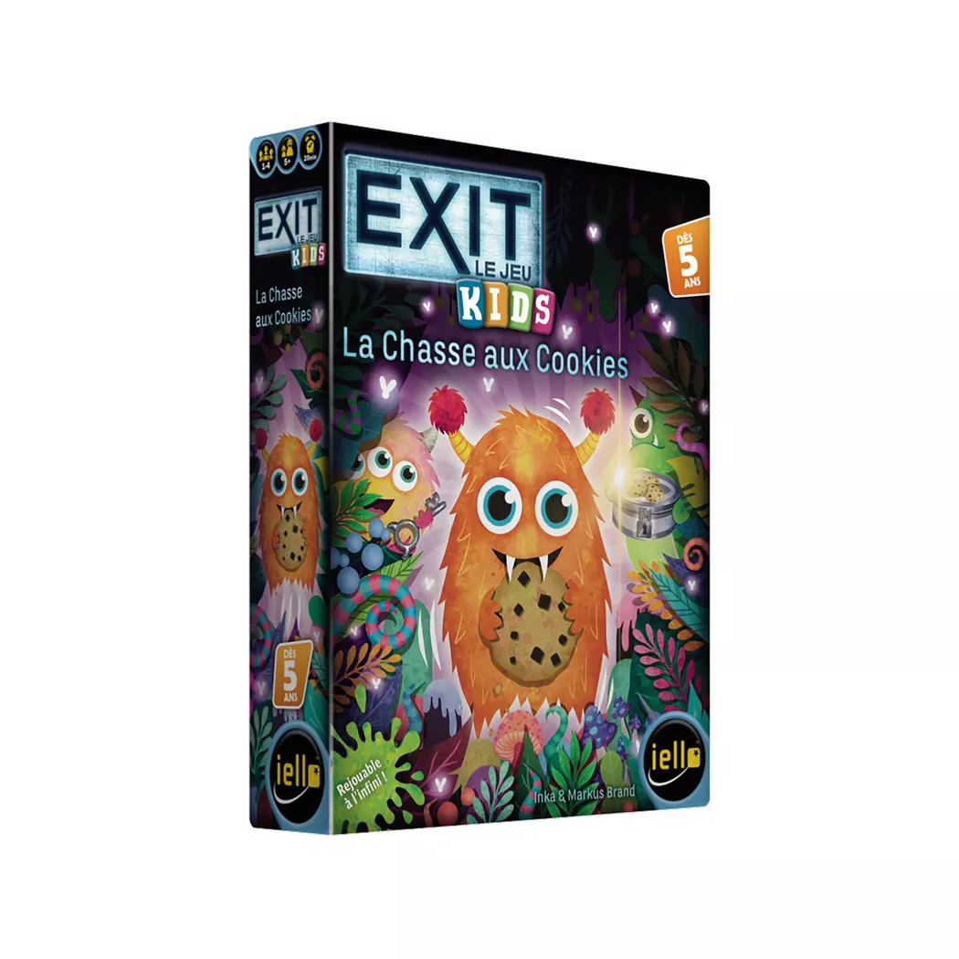 iello - Exit, Kids La Chasse Cookie, französich, Multicolor