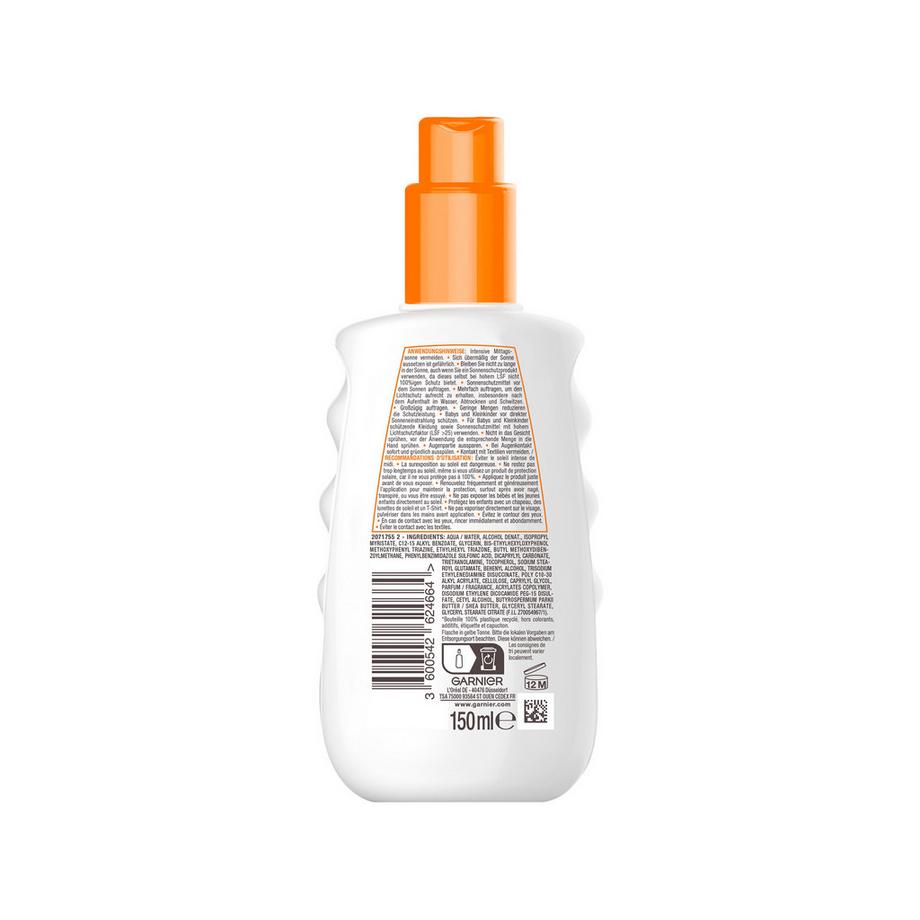 GARNIER  Hydra Protect+ Sonnenschutz-Spray 24h LSF 50 