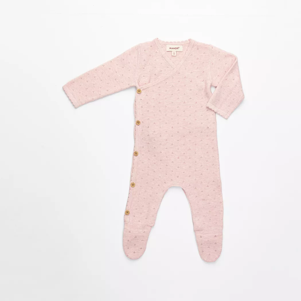 Manor Baby - Pyjama-Set, 74, Rosa