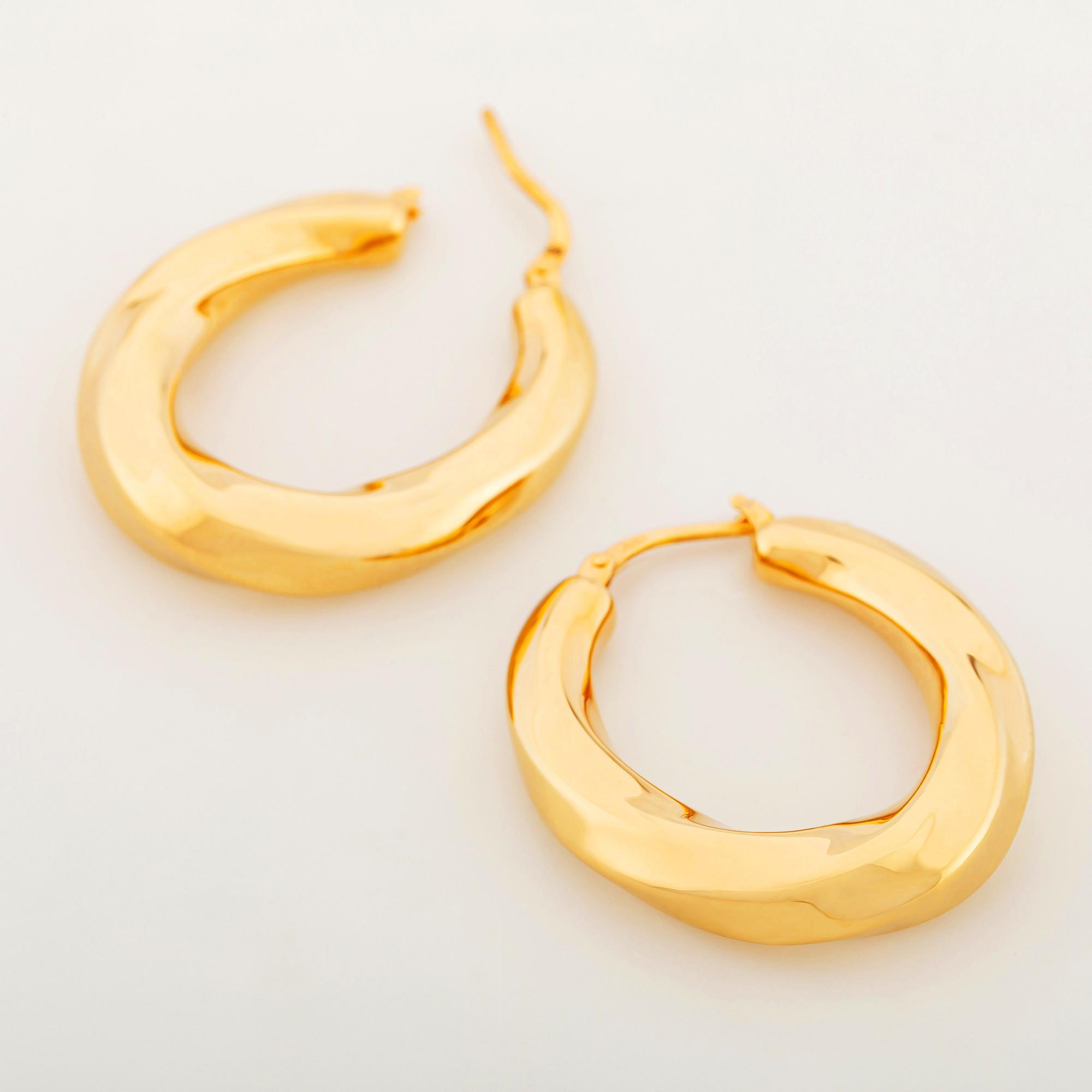 L' Atelier Gold 18 Karat by Manor  Ohrringe 