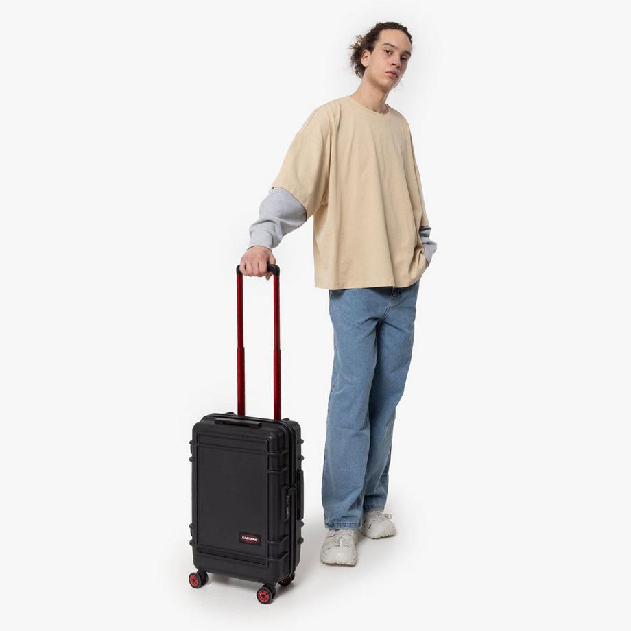 Eastpak RESIST'R ZIP CABIN Black Valigia rigida 