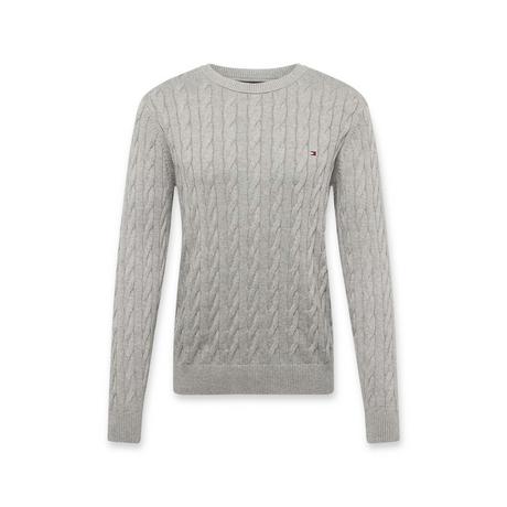 TOMMY HILFIGER Pull en Maille Fine Rayé  