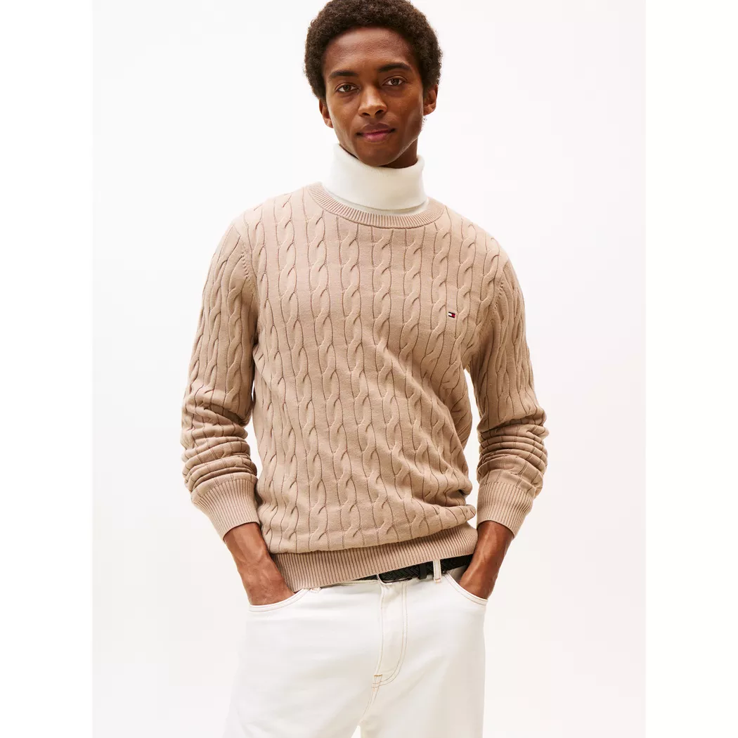 Tommy Hilfiger - Pullover, für Herren, Taupe, Größe S 2