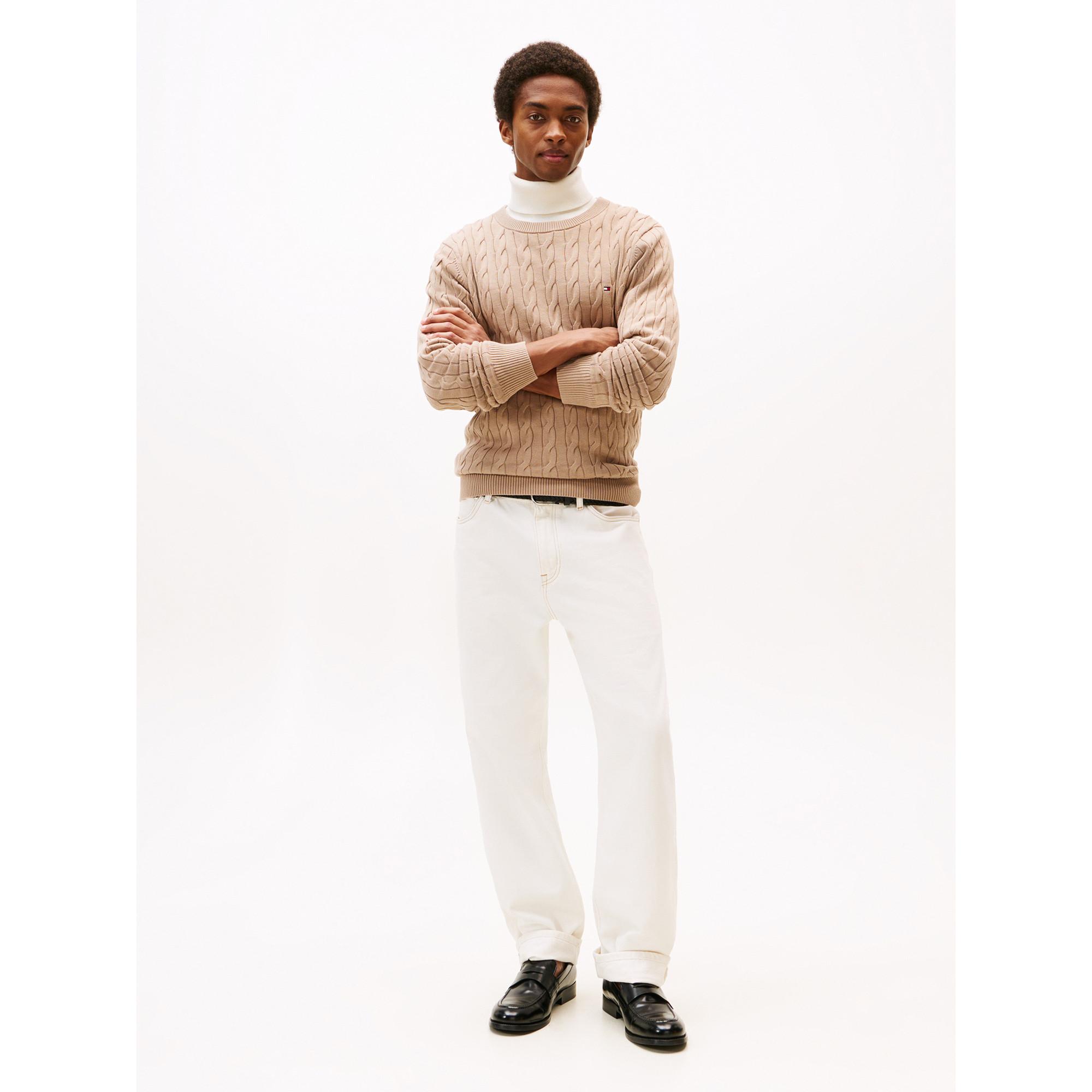 TOMMY HILFIGER Feinstrick Gestreifter Pullover  