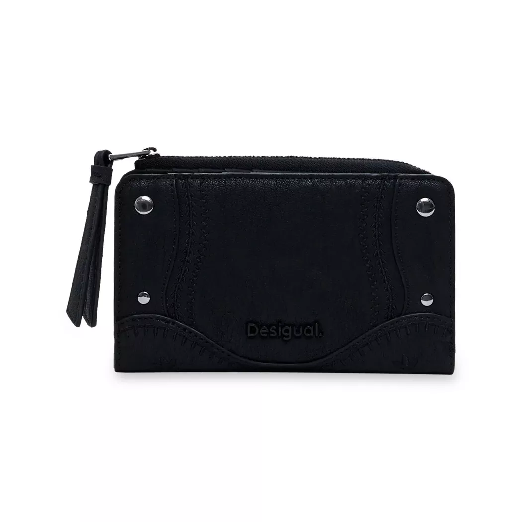 Desigual Portefeuille moyen logo BLACK U female 2