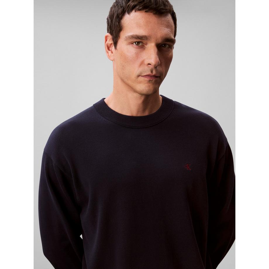 Calvin Klein Jeans Felpa Girocollo Regular Fit  