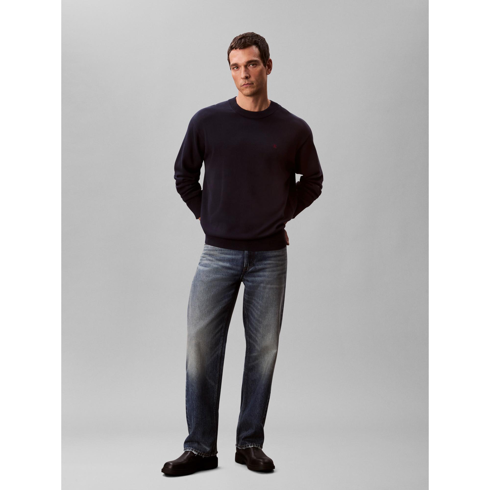 Calvin Klein Jeans Felpa Girocollo Regular Fit  