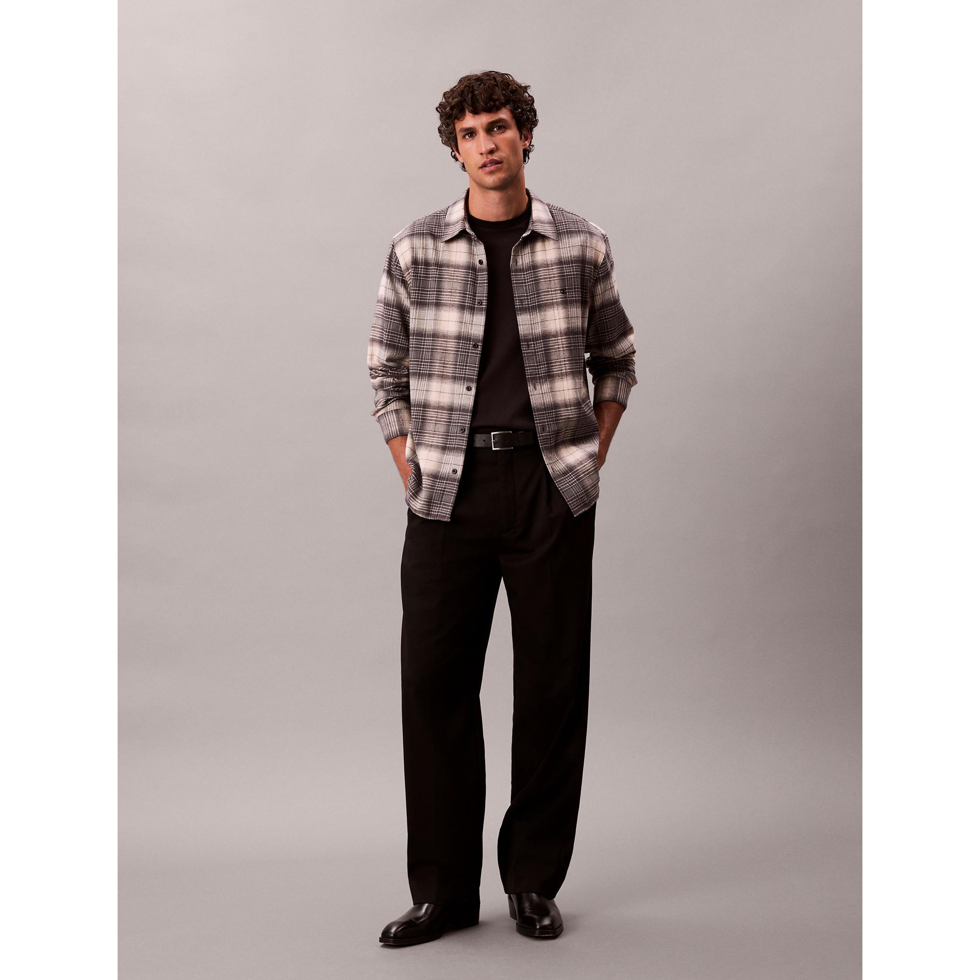 Calvin Klein Jeans Camicia Maniche Lunghe Quadri  