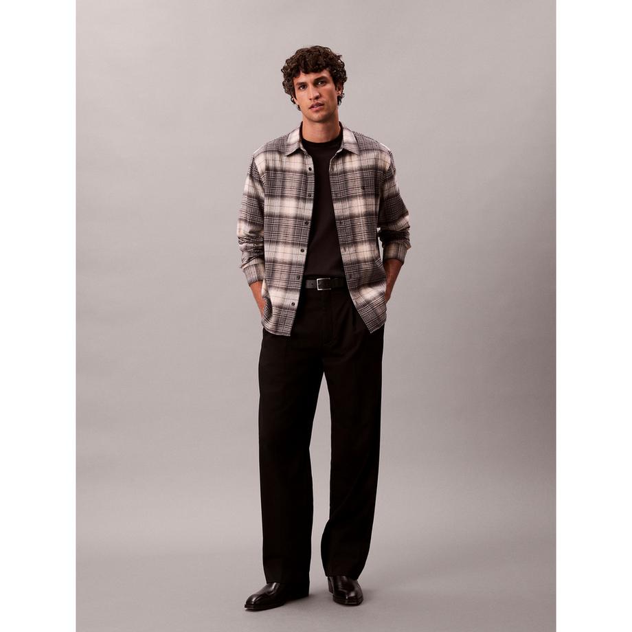 Calvin Klein Jeans Chemise Manches Longues Carreaux  