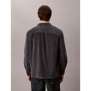 Calvin Klein Jeans Camicia in velluto a coste vestibilità rilassata maniche lunghe  