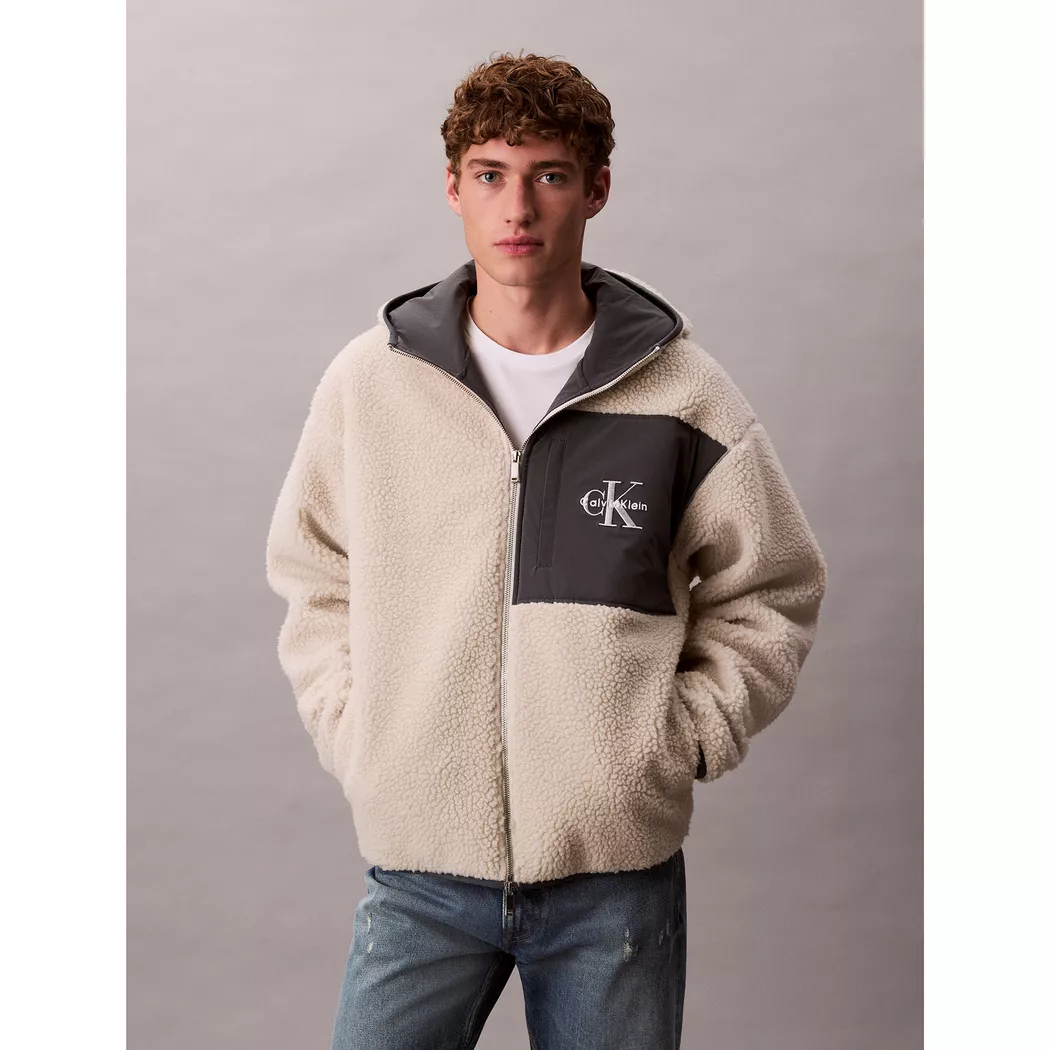 Calvin Klein Jeans - Blouson, für Herren, Beige, Größe XXL