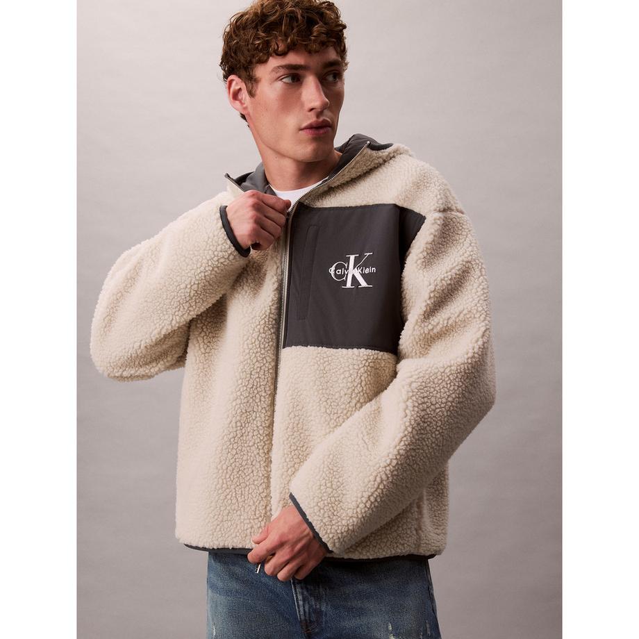 Calvin Klein Jeans Hoodie Sherpa  