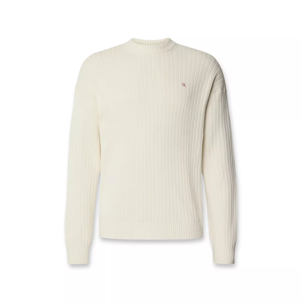 Calvin Klein Jeans - Pullover, für Herren, Creme, Größe L