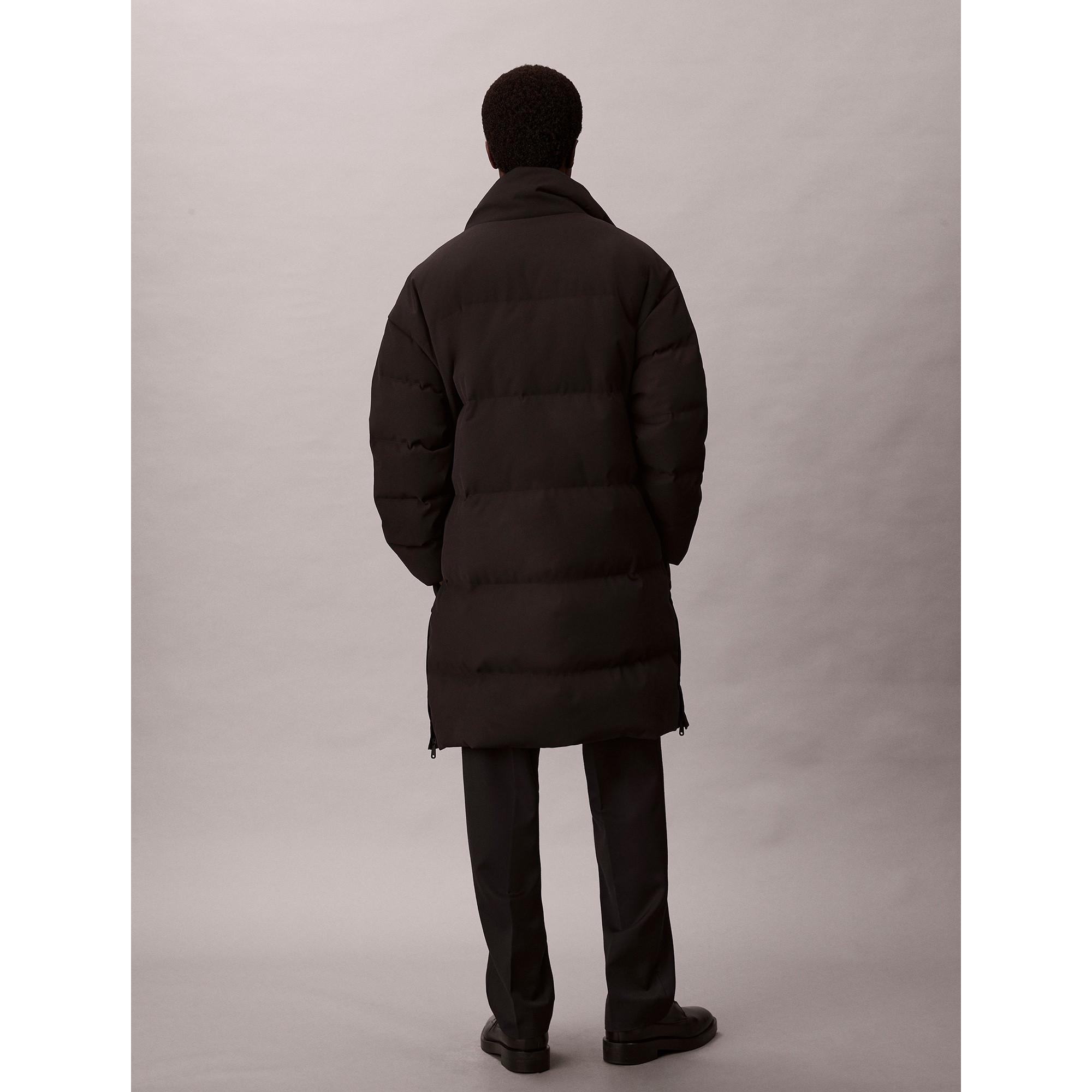 Calvin Klein Jeans Langer Daunenmantel Gerader Fit  