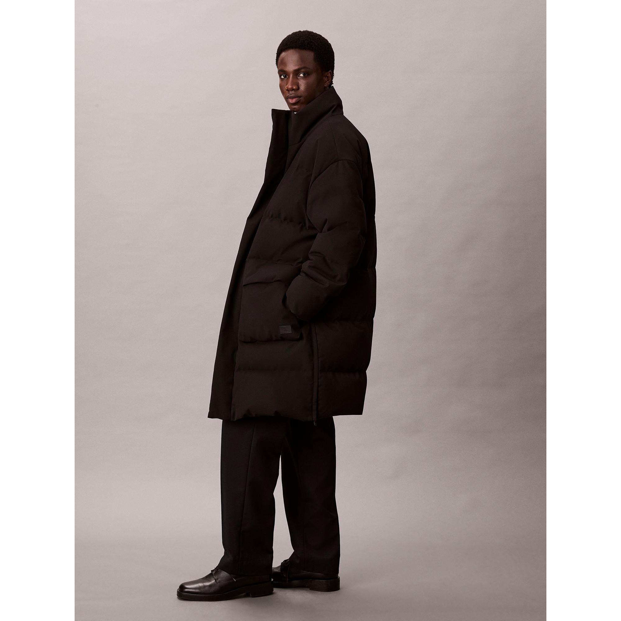 Calvin Klein Jeans Langer Daunenmantel Gerader Fit  