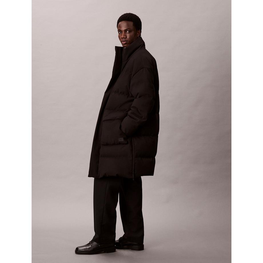 Calvin Klein Jeans Manteau Long Droit  