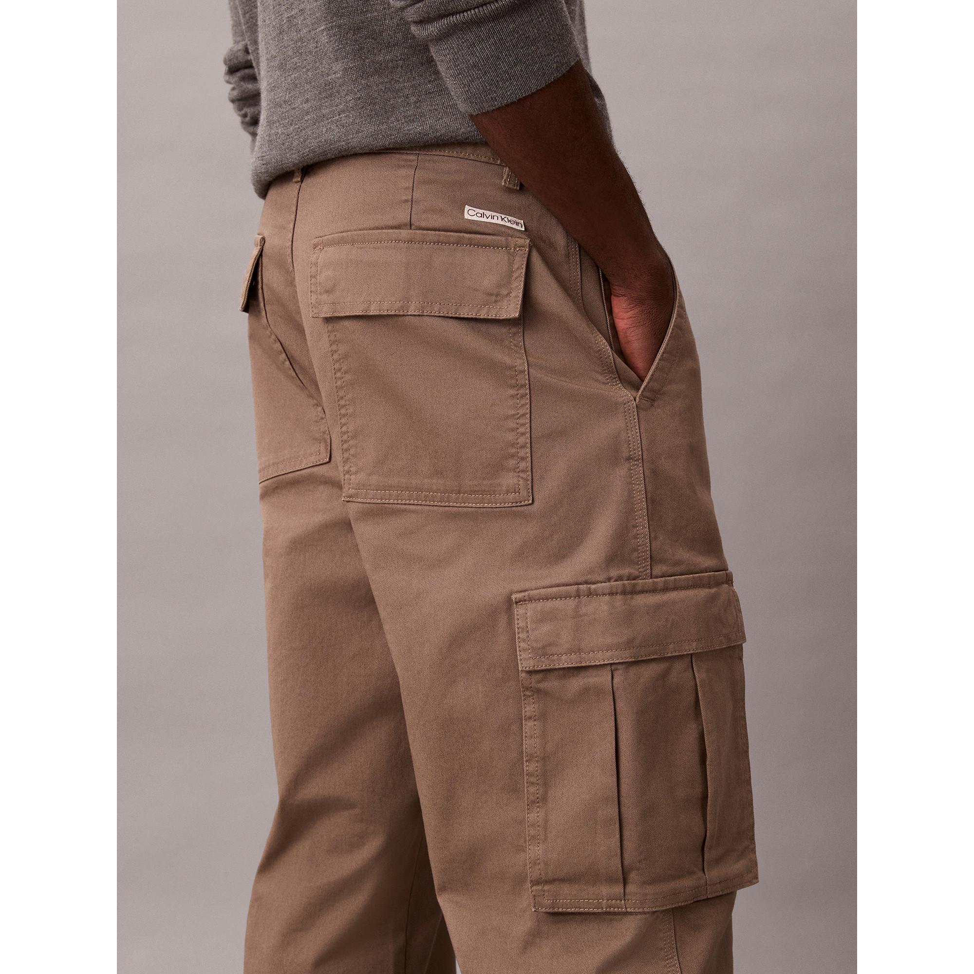 Calvin Klein Jeans Baggy Cotton Cargo Hose  