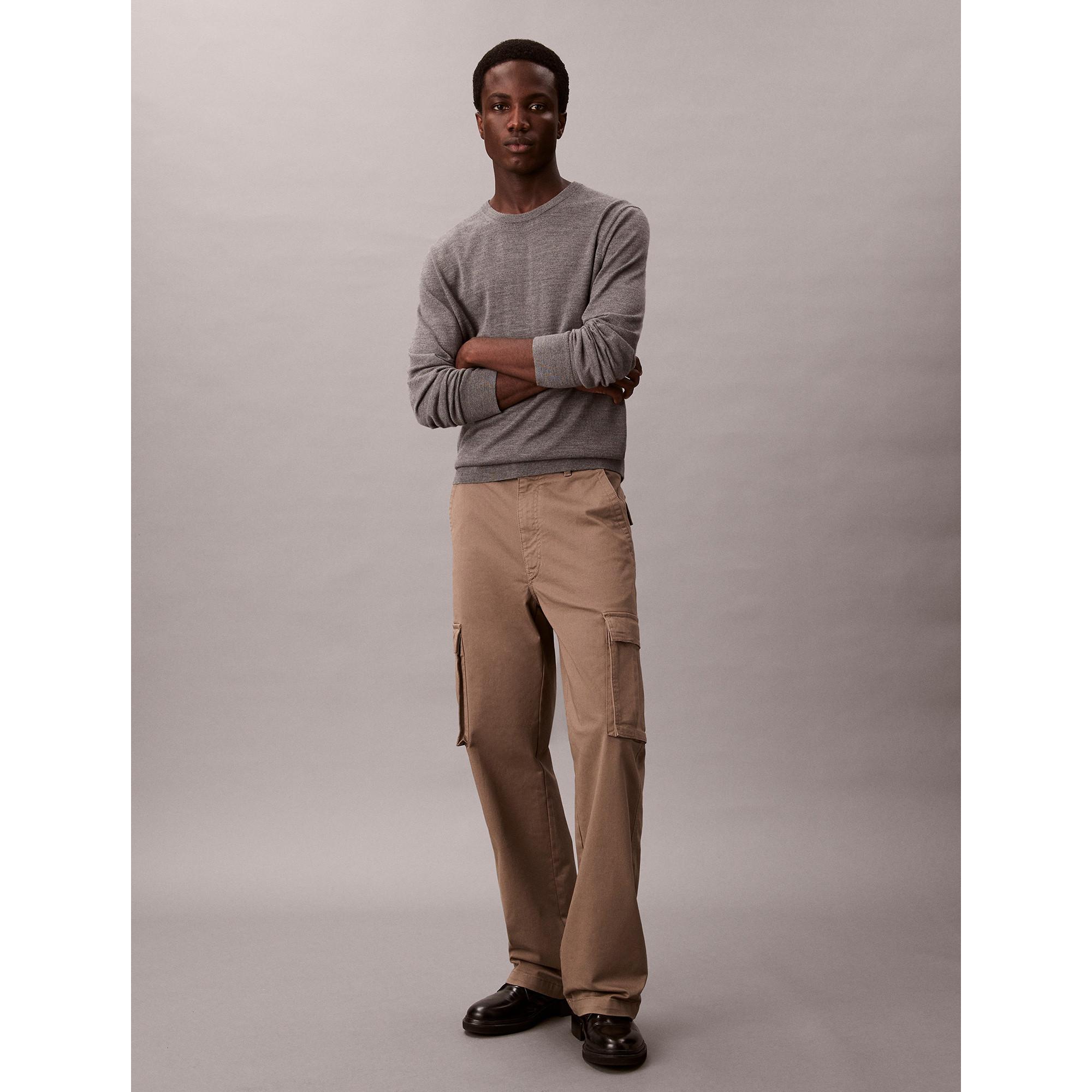 Calvin Klein Jeans Baggy Cotton Cargo Hose  