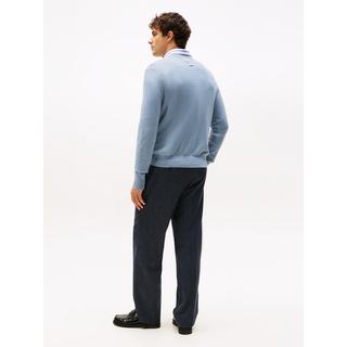 TOMMY HILFIGER Pima Cotone Biologico Cashmere Girocollo Pullover  